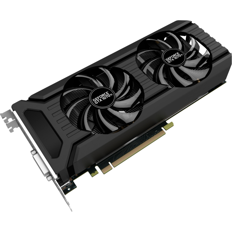 Відеокарта PALIT GeForce GTX1070Ti 8Gb 256bit 1607/8000MHz (NE5107T015P2-1043D) Виробник чіпу nVidia