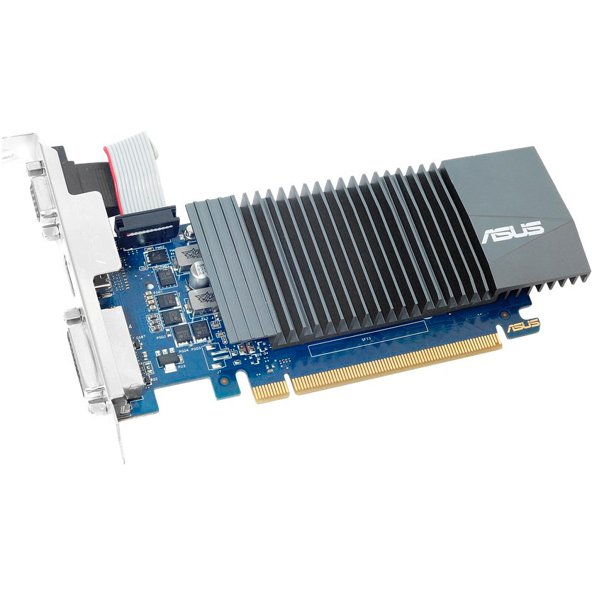 Відеокарта ASUS GeForce GT710 1Gb 32bit 954/5012MHz (GT710-SL-1GD5-BRK) Виробник чіпу nVidia