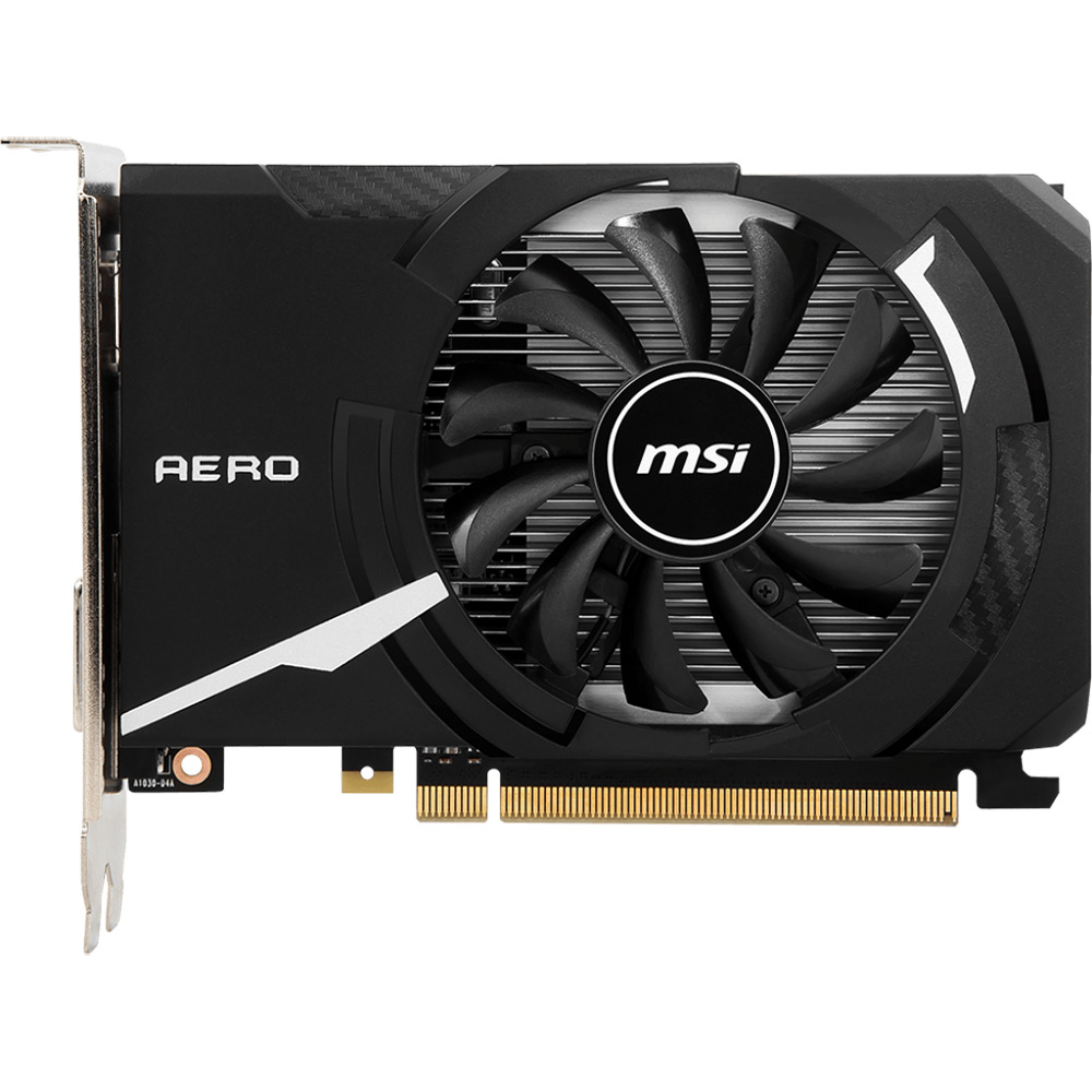 Видеокарта MSI GeForce GT1030 2GB 64Bit 1189/2100MHz (GT 1030 AERO ITX 2GD4 OC)