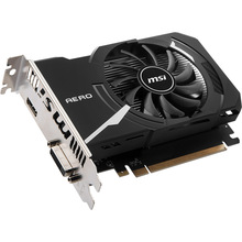 Видеокарта MSI GeForce GT1030 2GB 64Bit 1189/2100MHz (GT 1030 AERO ITX 2GD4 OC)