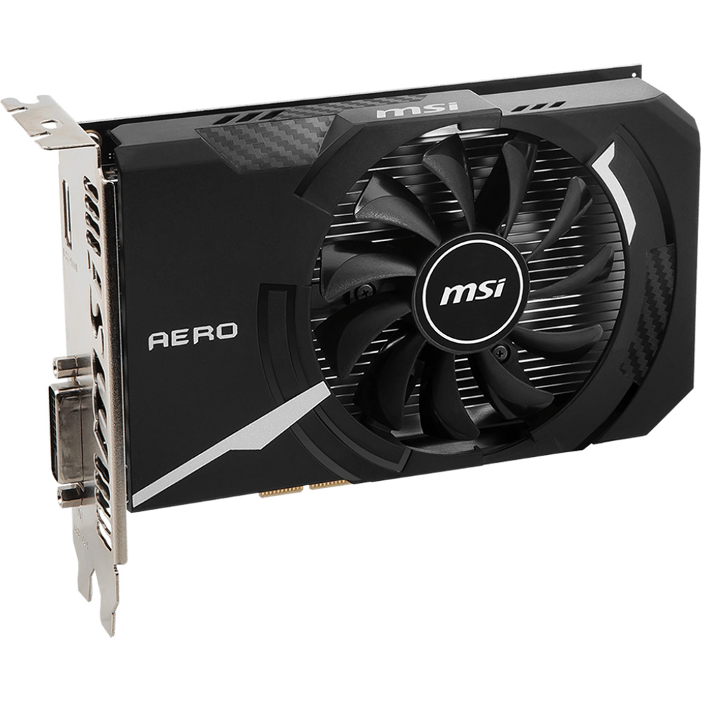 Видеокарта MSI GeForce GT1030 2GB 64Bit 1189/2100MHz (GT 1030 AERO ITX 2GD4 OC) Объем встроенной памяти, Гб 2