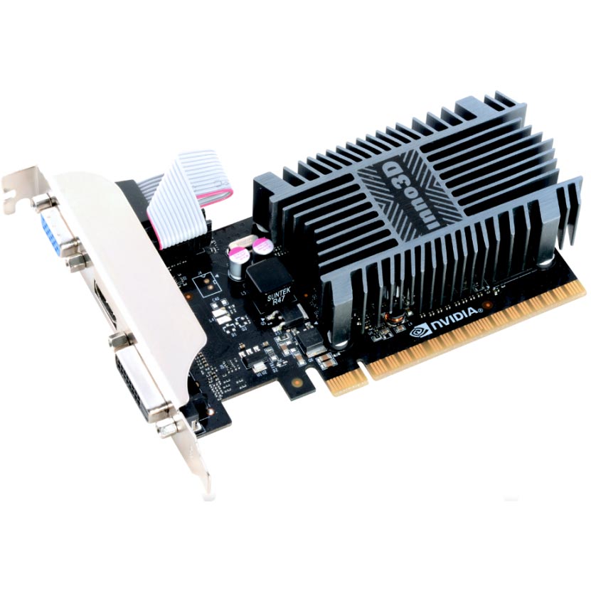 Відеокарта INNO3D GeForce GT710 2Gb 64Bit 954/1600MHz (N710-1SDV-E3BX)