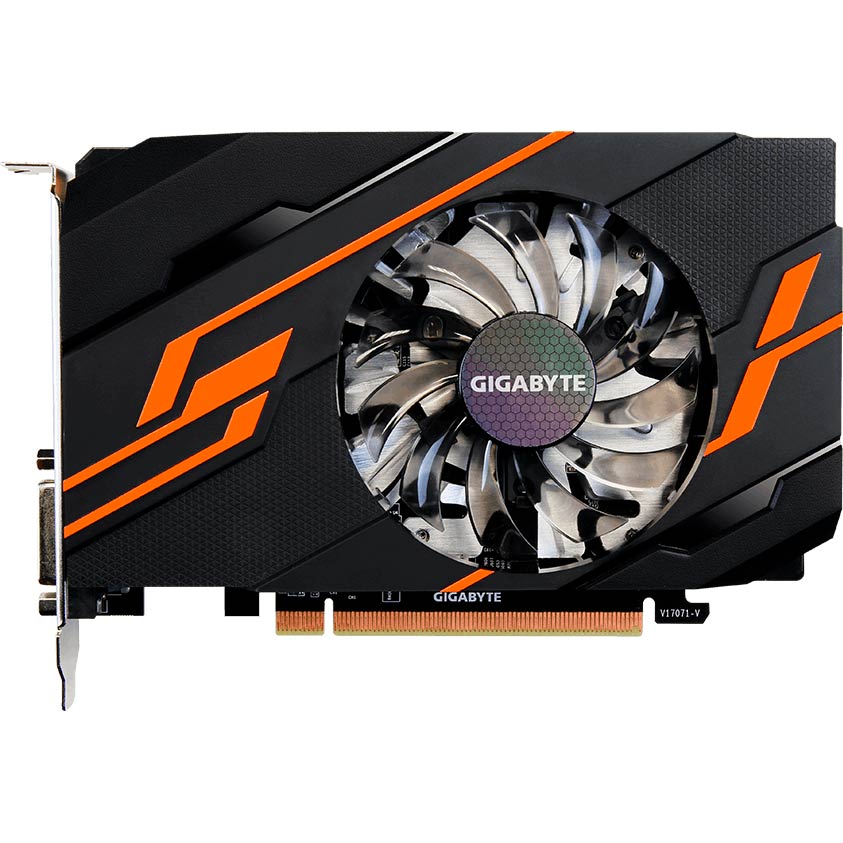 

Видеокарта GIGABYTE GeForce GT1030 2GB 64Bit 1544/6008Mhz (GV-N1030OC-2GI), GT1030 2GB (GV-N1030OC-2GI)