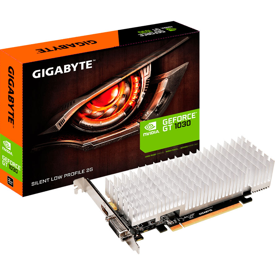 Відеокарта GIGABYTE GeForce GT1030 2GB 64Bit 1506/6008Mhz (GV-N1030SL-2GL) Тип пам'яті GDDR5