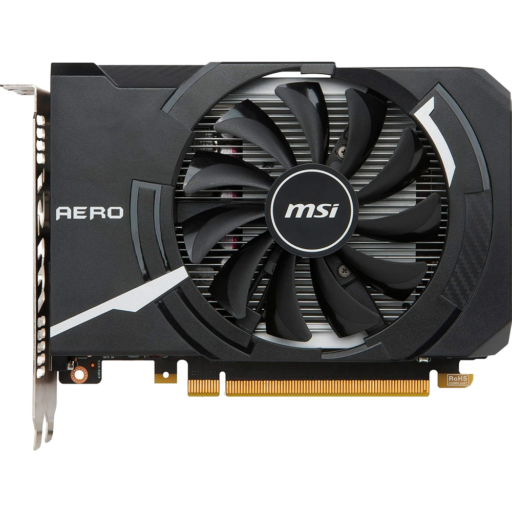 

Видеокарта MSI GeForce GTX1050TI 4GB 128Bit 1341/7008Mhz (GeForce GTX 1050 Ti AERO ITX4), GTX1050TI 4GB AERO OCV1 (GF_GTX_1050_Ti_AERO_ITX4)