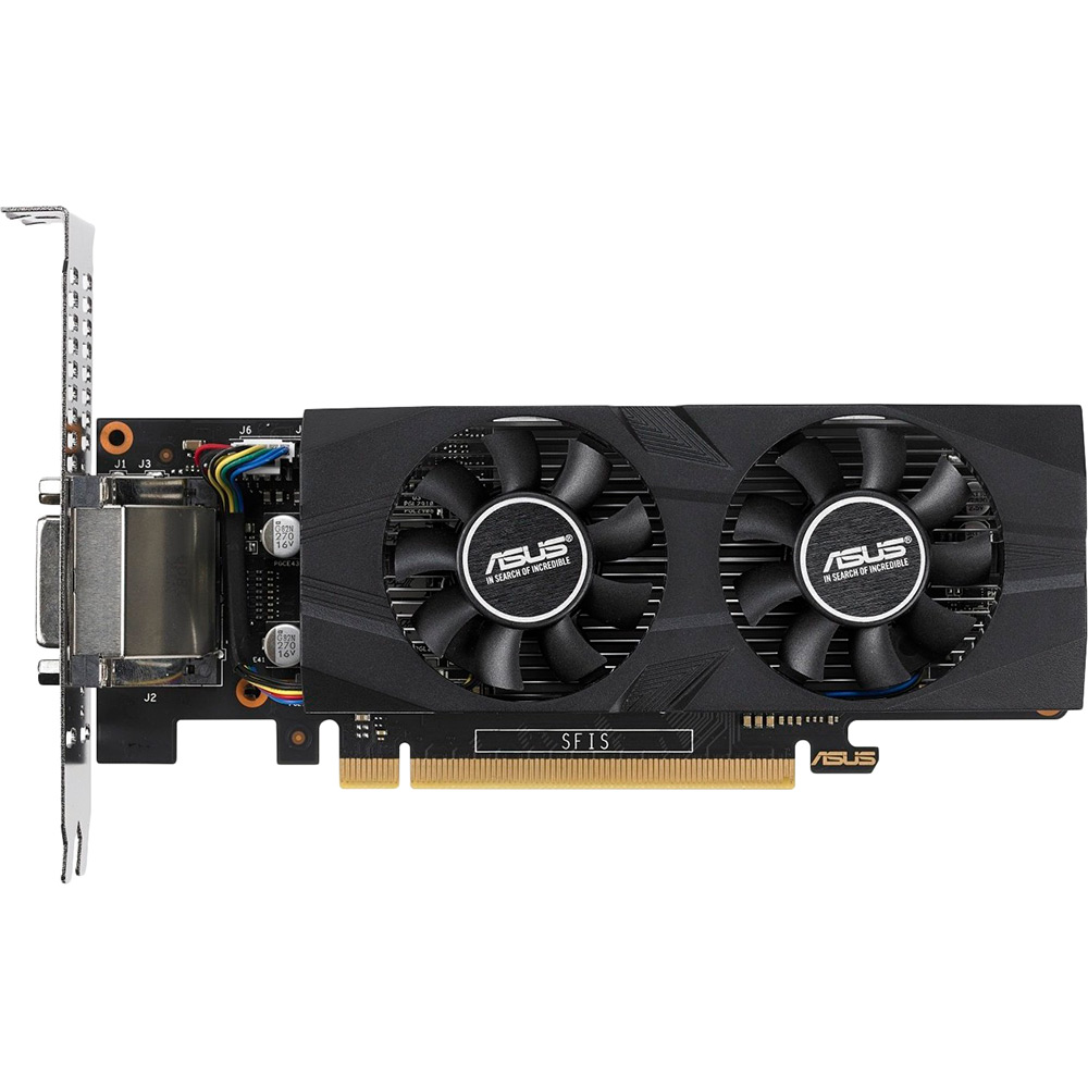 Відеокарта ASUS GeForce GTX1650 4GB OC LP 128Bit 1740/8002Mhz (GTX1650-O4G-LP-BRK)