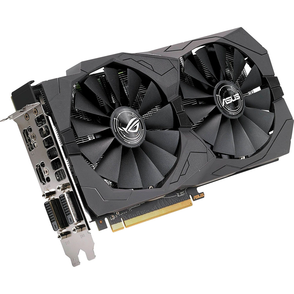 Відеокарта ASUS Radeon RX 570 8GB 256Bit 1310/7000Mhz (STRIX-RX570-O8G-GAMING) Об'єм вбудованої пам'яті, Гб 8