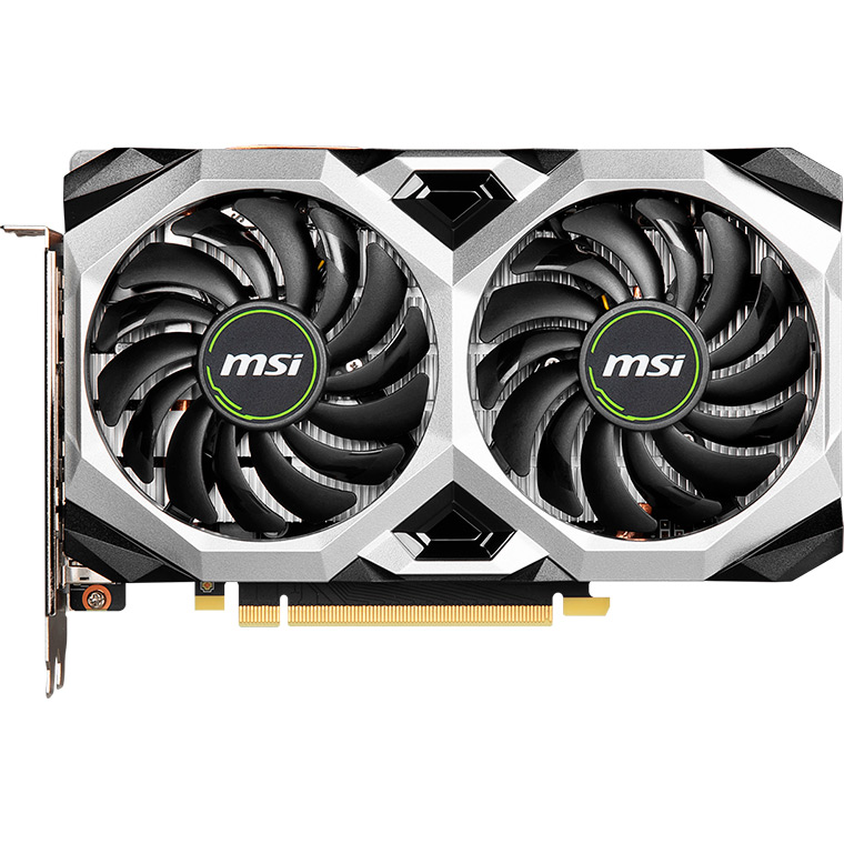 

Видеокарта MSI GeForce GTX1660 SUPER 6GB 192Bit 1815/14000Mhz (GTX1660 SUPER VENTUS XS OC), 6Gb DDR6 192Bit GTX 1660 SUPER VENTUS XS OC