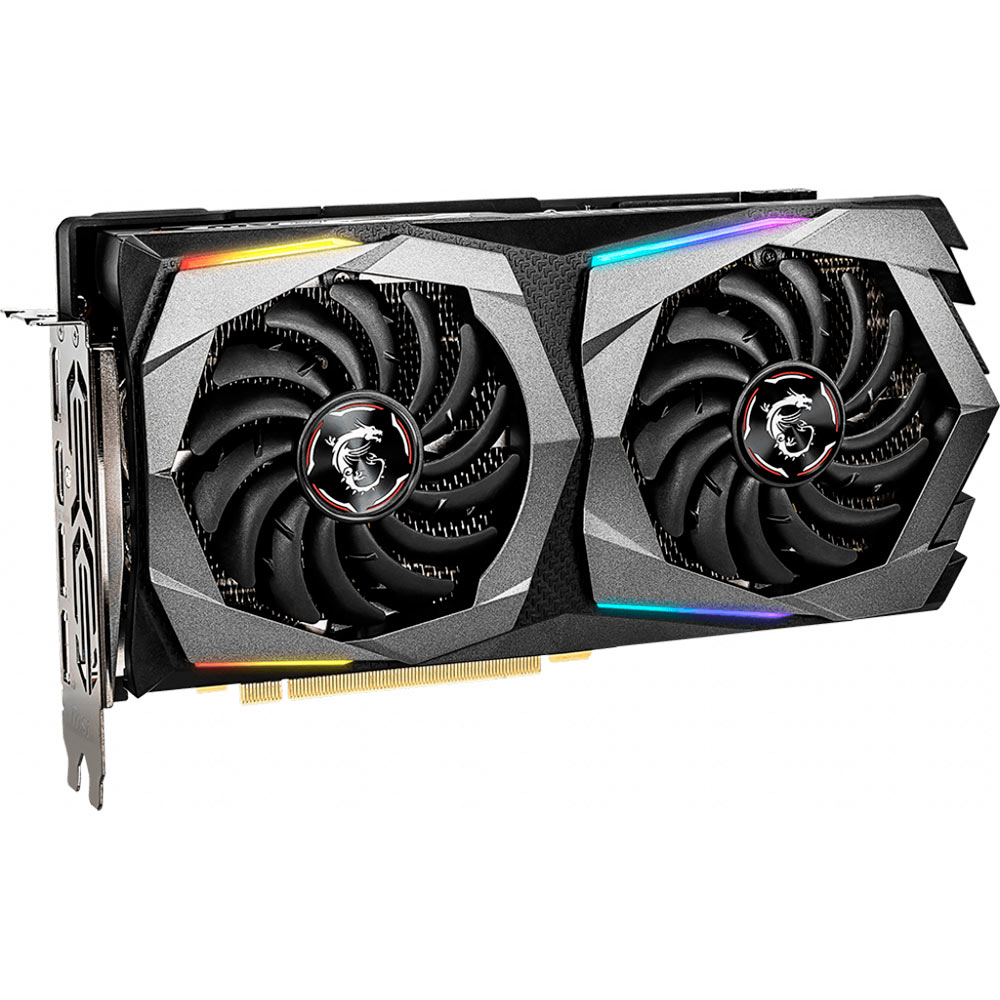Відеокарта MSI GeForce RTX2060 SUPER 8GB 256Bit 1650/14000Mhz (GeForce RTX 2060 SUPER GAMING) Виробник чіпу nVidia