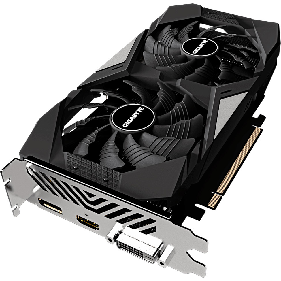 Видеокарта GIGABYTE GeForce GTX 1650 SUPER 4GB 128Bit 1755/12000Mhz (GV-N165SWF2OC-4GD) Тип памяти GDDR6