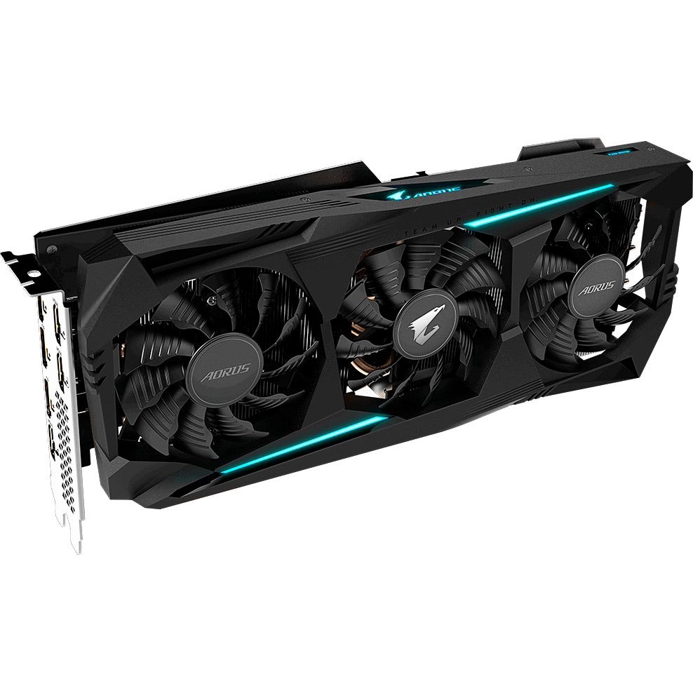 Видеокарта GIGABYTE Radeon RX 5700 XT 8GB 256Bit 2010/14000Mhz (GV-R57XTAORUS-8GD) Производитель чипа AMD