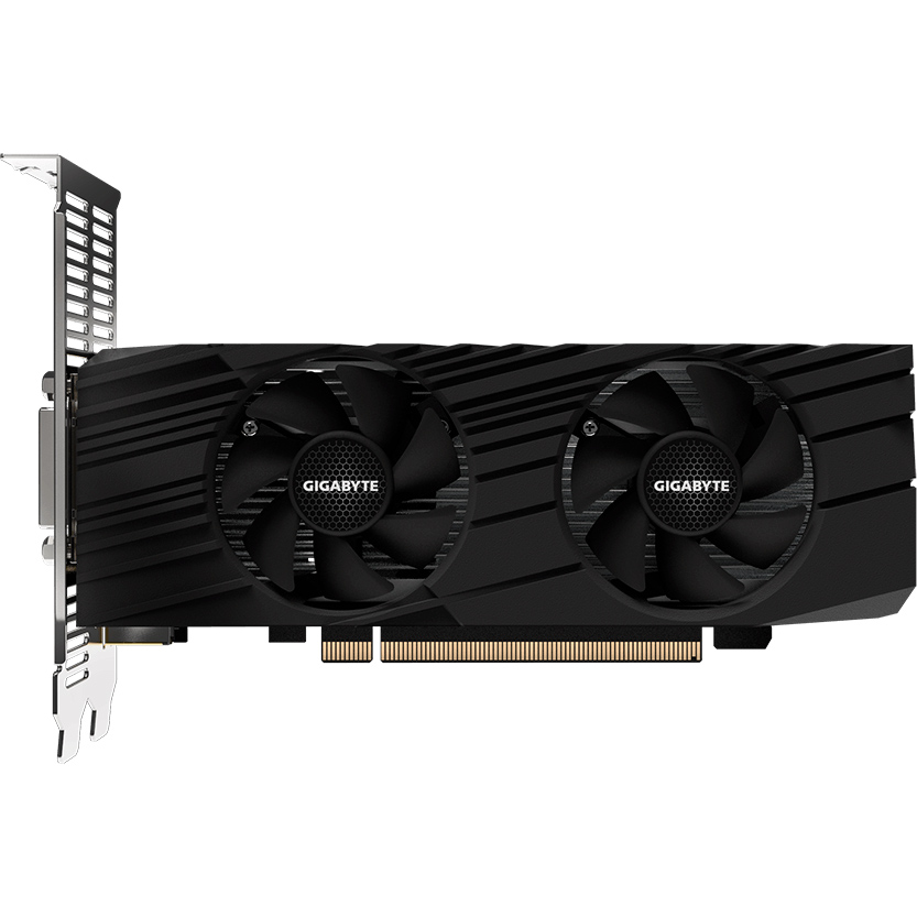 Відеокарта GIGABYTE GeForce GTX1650 4GB 128Bit 1620/12000Mhz LP (GV-N1656OC-4GL)