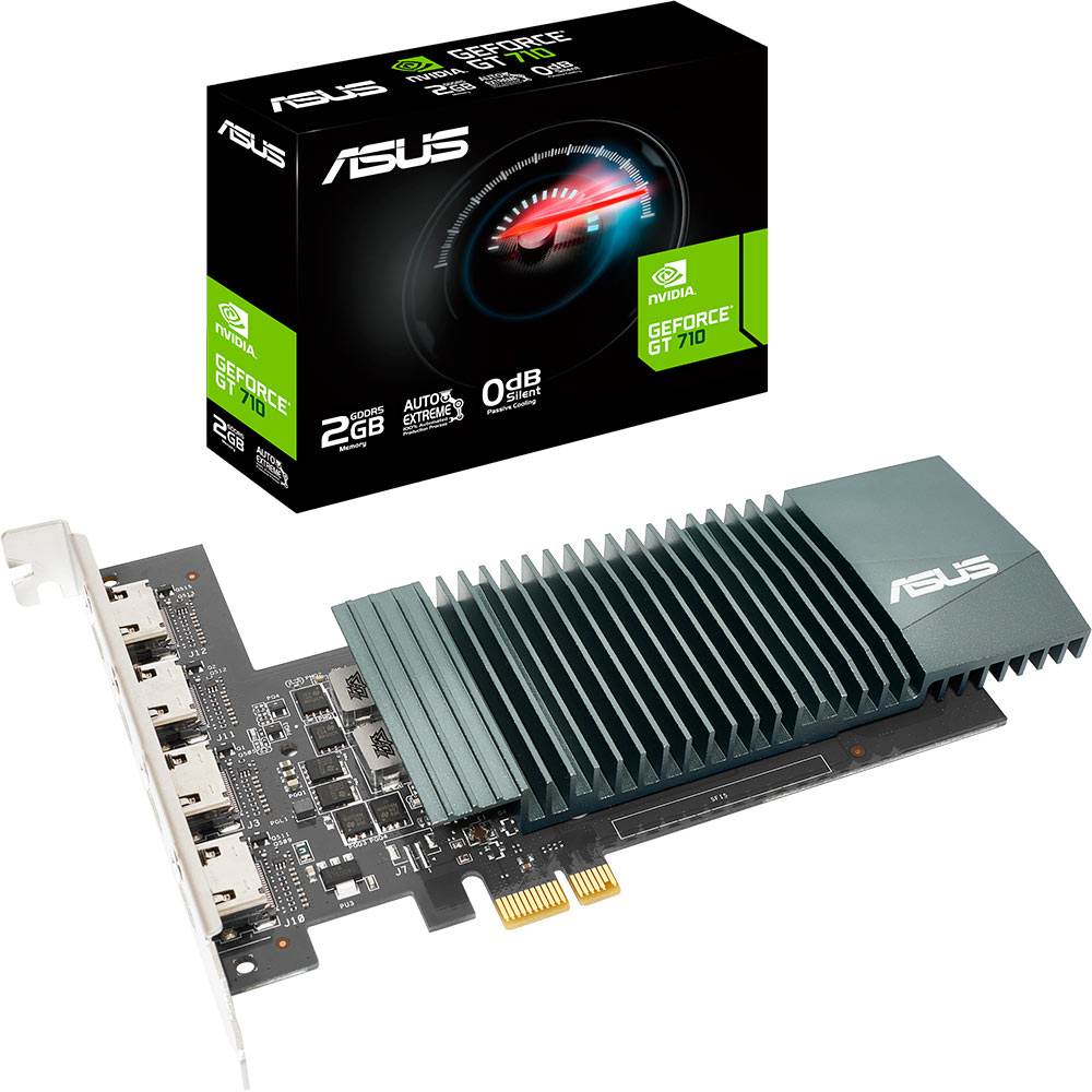 Фото 4 Видеокарта ASUS GeForce GT710 2GB 64Bit 954/5012Mhz LP (GT710-4H-SL-2GD5)