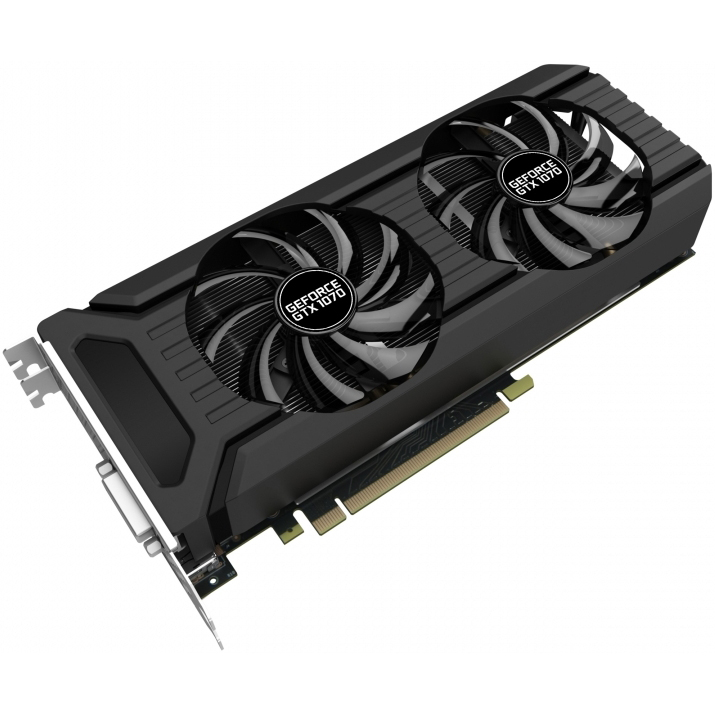 Відеокарта PALIT GeForce GTX1070 8Gb 256bit 1506/8000MHz (NE51070015P2-1043D) Виробник чіпу nVidia