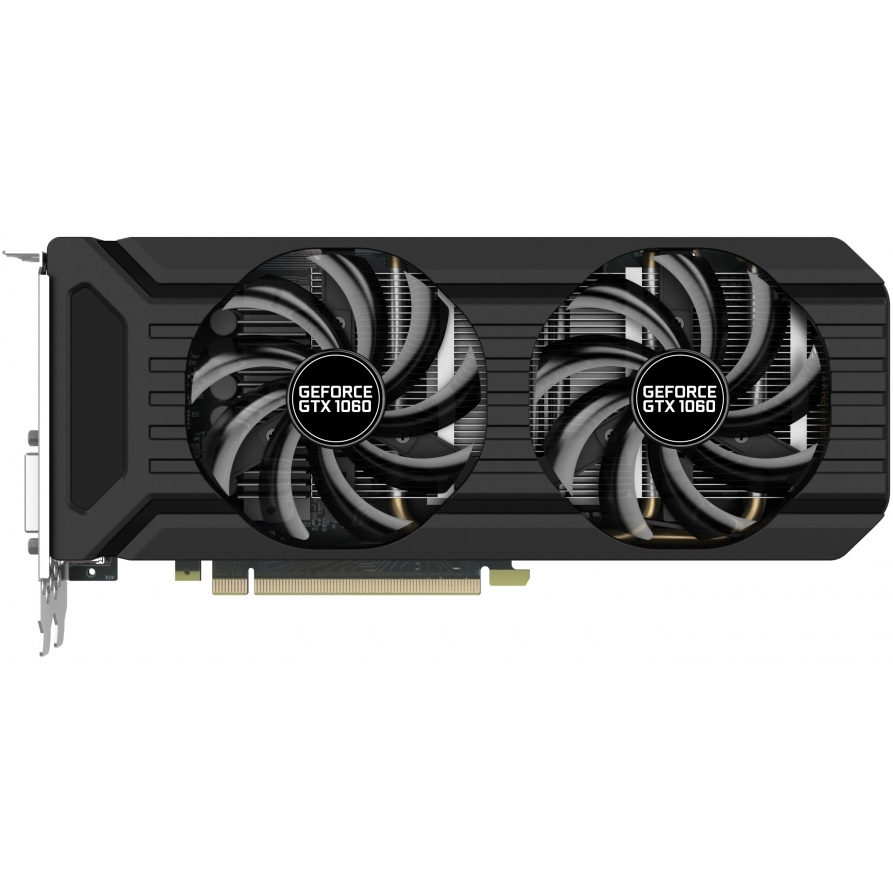 Відеокарта PALIT GeForce GTX1060 3Gb 192bit 1506/8000Mhz (NE51060015F9-1061D)