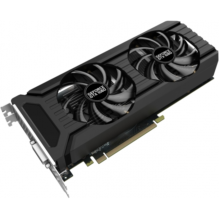 Відеокарта PALIT GeForce GTX1060 3Gb 192bit 1506/8000Mhz (NE51060015F9-1061D) Виробник чіпу nVidia