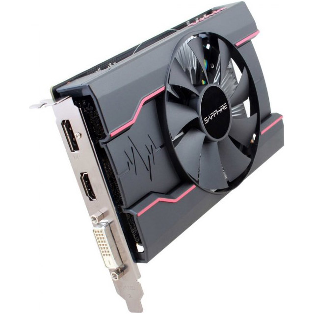 Відеокарта SAPPHIRE PULSE RADEON 550 2G GDDR5 64bit (11268-21-20G) Об'єм вбудованої пам'яті, Гб 2