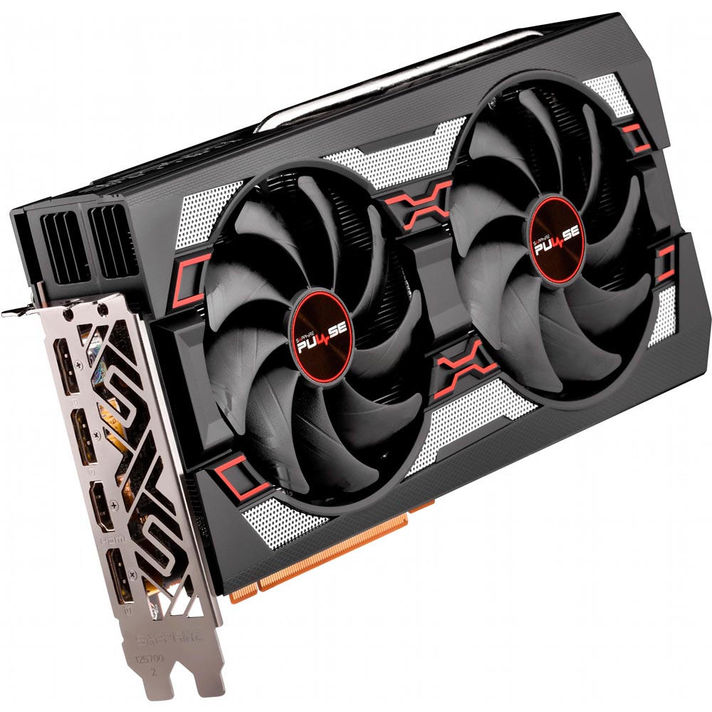 Відеокарта Sapphire Pulse Radeon RX 5600 XT 6G GDDR6 (11296-01-20G) Об'єм вбудованої пам'яті, Гб 6