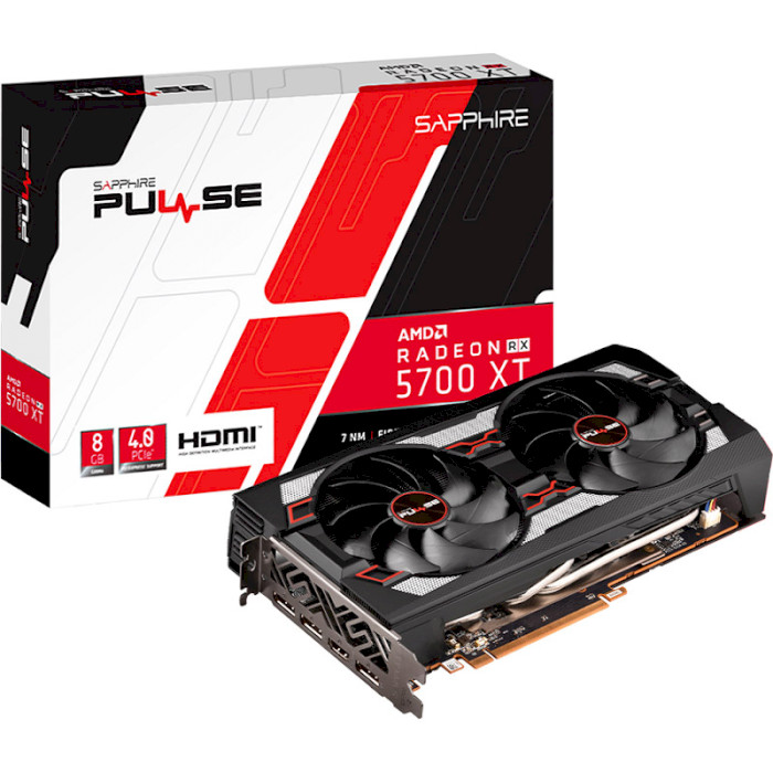 Відеокарта SAPPHIRE PULSE RADEON RX 5700 XT 8G GDDR6 HDMI (11293-01-20G)