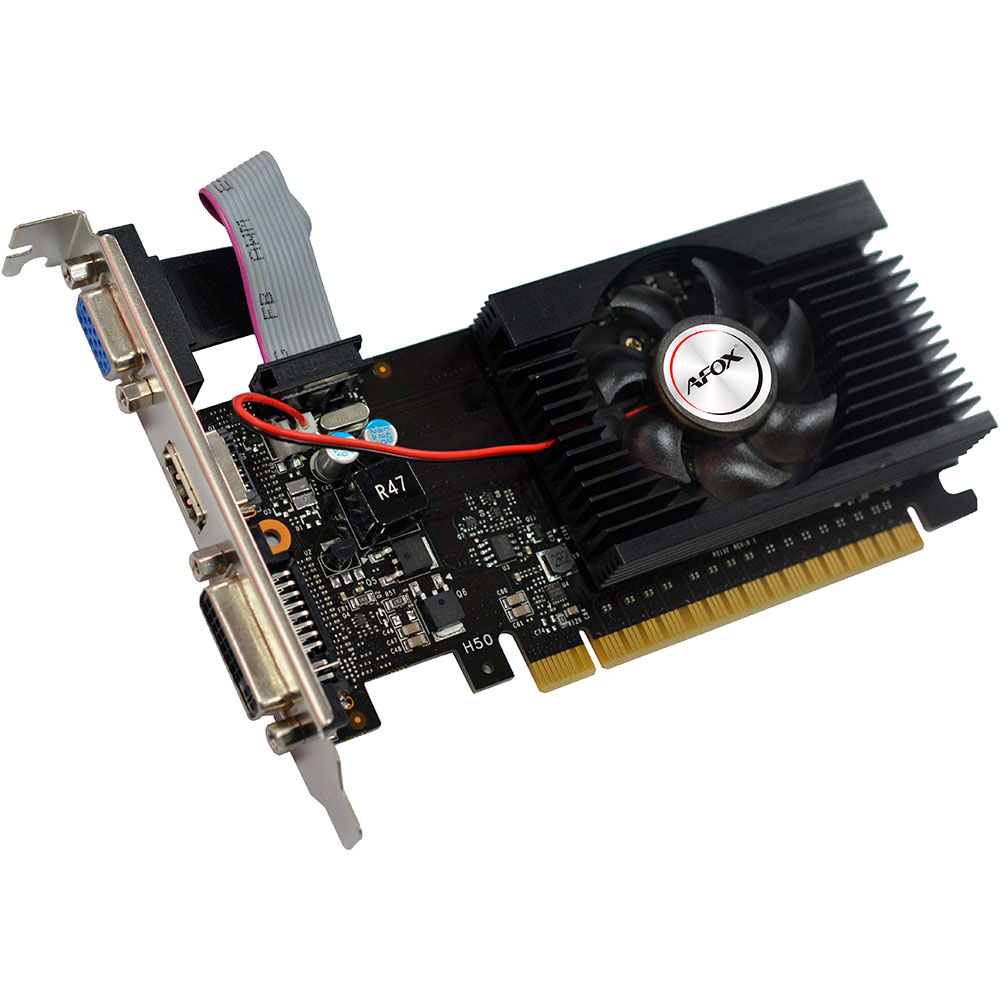 Відеокарта AFOX GeForce GT 710 2 ГБ GDDR3 (AF710-2048D3L5-V3) Виробник чіпу nVidia