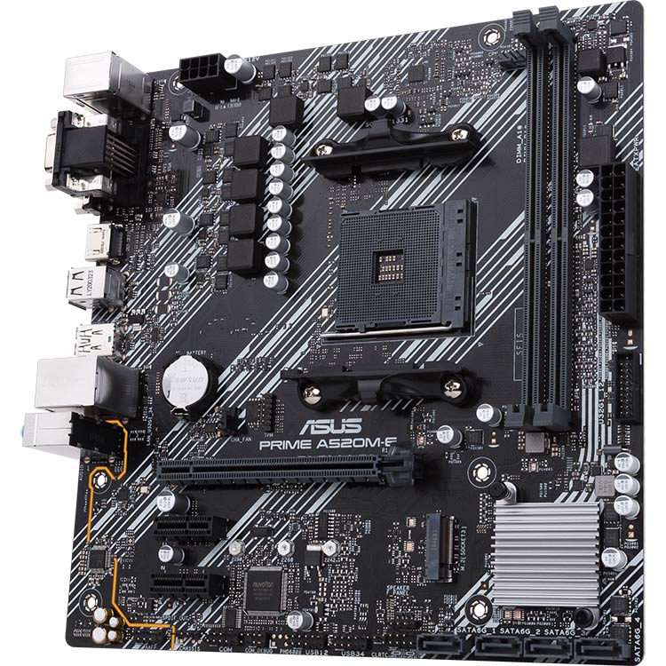 Материнська плата ASUS PRIME A520M-E Сокет AMD AM4