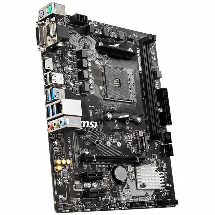 Материнская плата MSI B450M PRO-M2 MAX Назначение для настольного компьютера