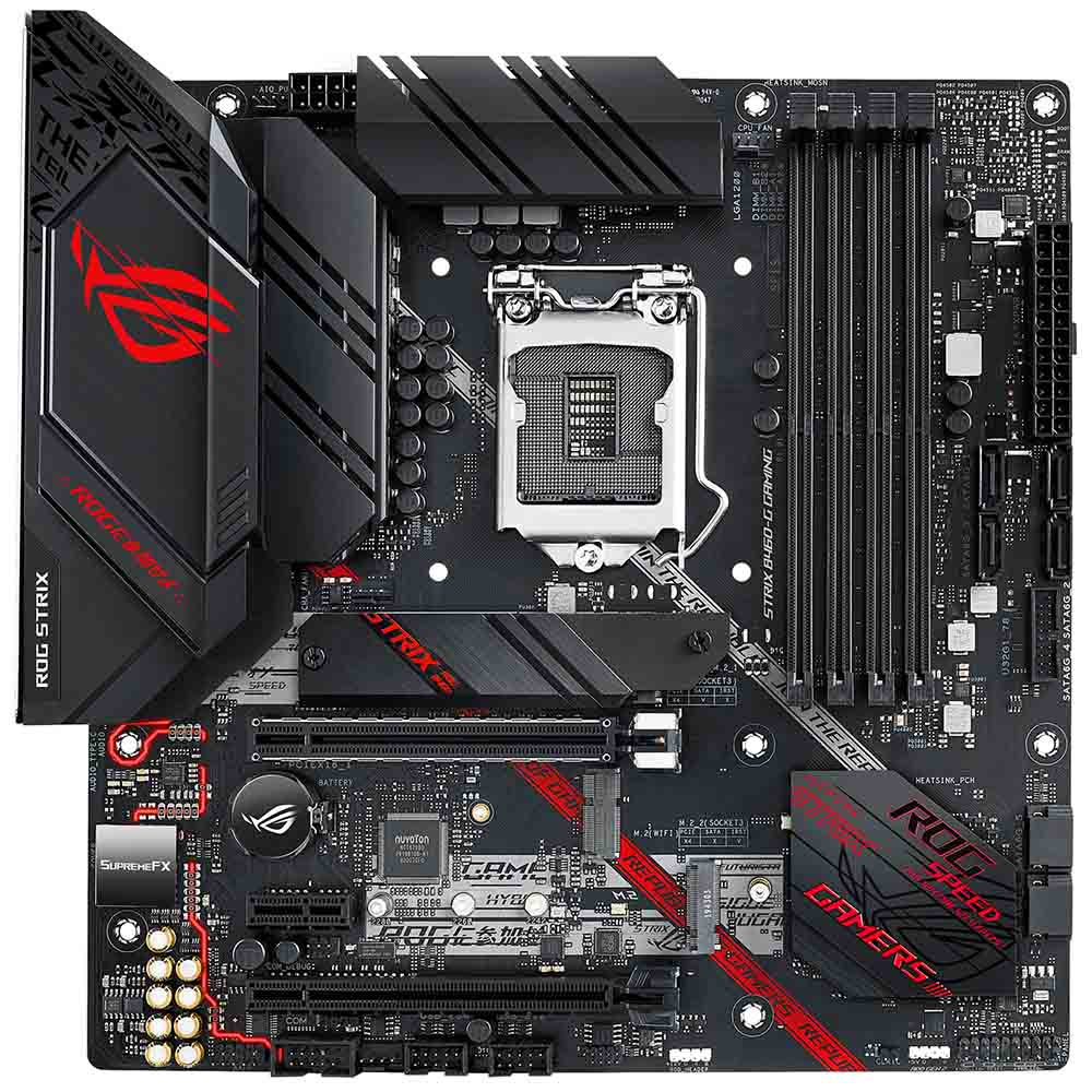 

Материнская плата ASUS STRIX B460-G GAMING, STRIX B460-G GAMING