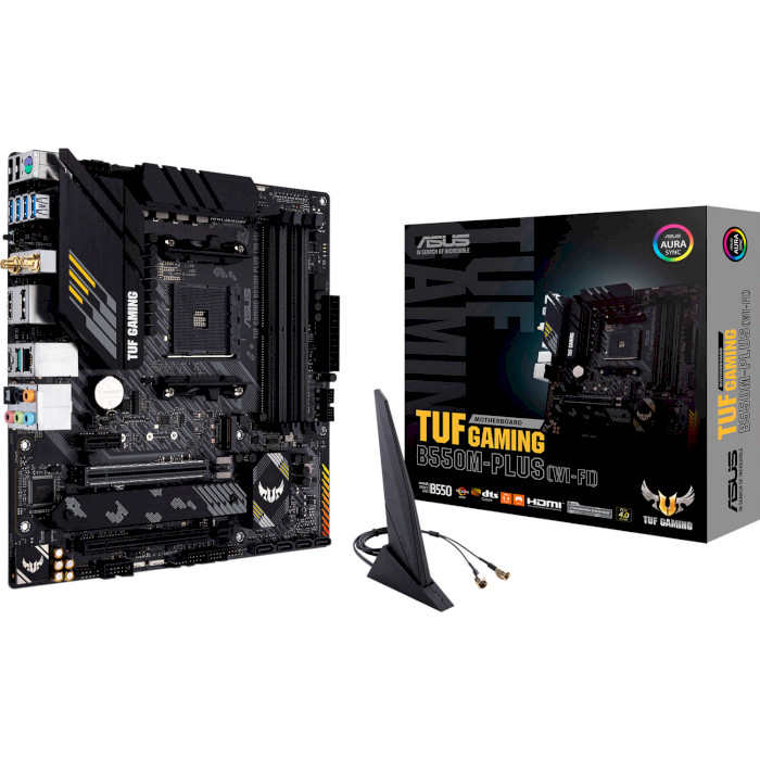Материнская плата ASUS TUF GAMING B550M-PLUS WI-FI Назначение для настольного компьютера