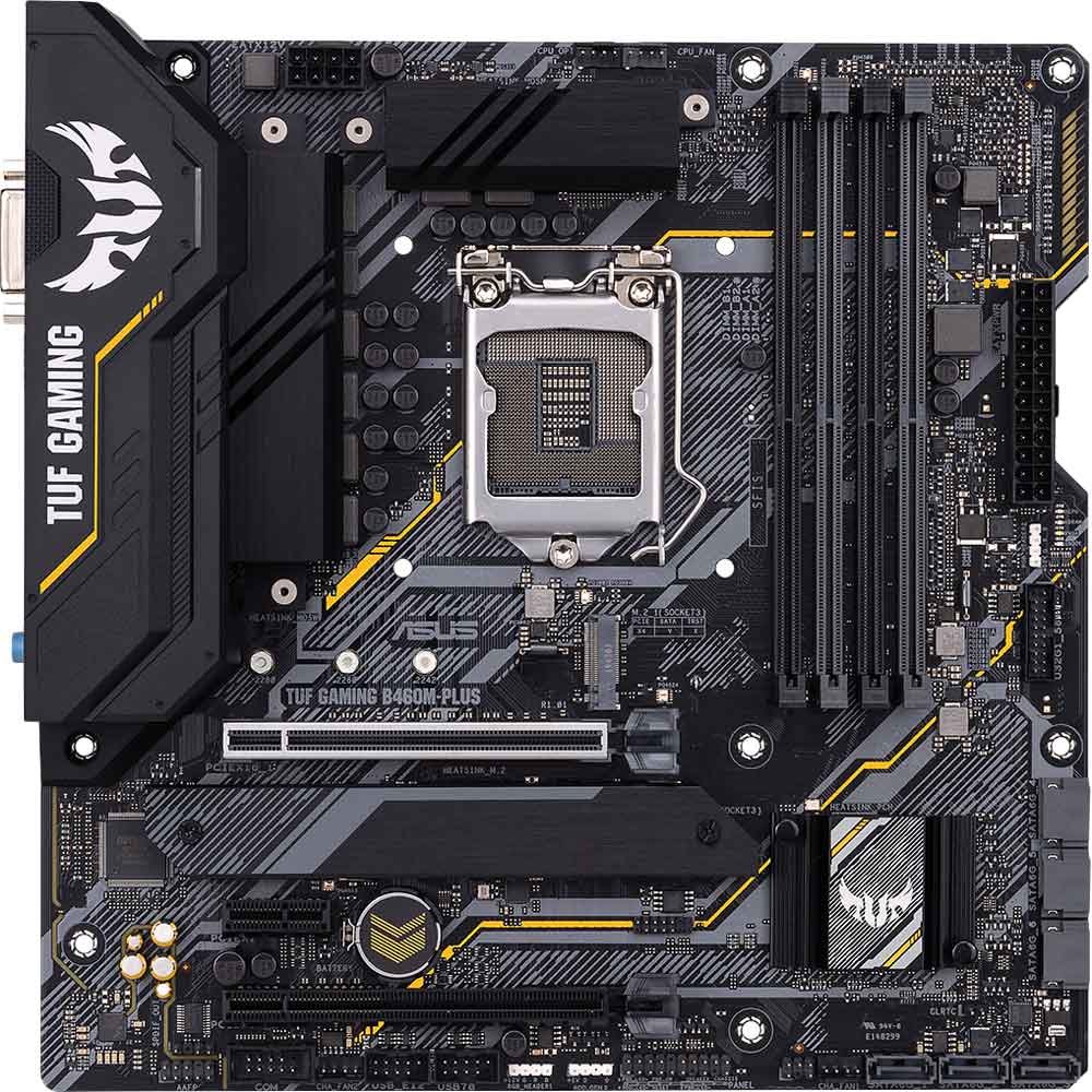 

Материнская плата Asus TUF Gaming B460M-Plus, s1200 TUF GAMING B460M-PLUS