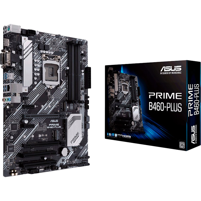 Материнская плата ASUS PRIME B460-PLUS Частота работы памяти 2933, 2800, 2666, 2400, 2133