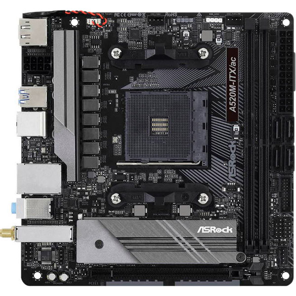 Материнська плата ASROCK A520M-ITX/AC