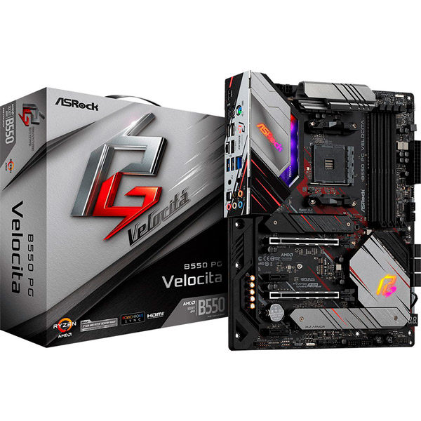 Материнская плата ASROCK B550 PG VELOCITA Сокет AMD AM4