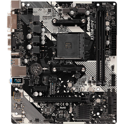 

Материнская плата ASROCK X370M-HDV R4.0, X370M-HDV R4.0