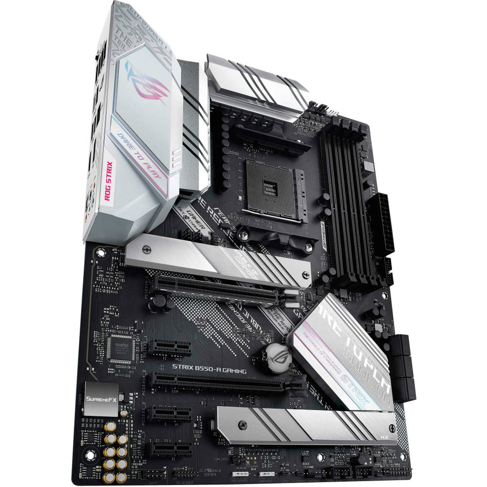 Материнская плата ASUS STRIX B550-A GAMING sAM4 ATX (STRIX_B550-A_GAMING) Назначение для настольного компьютера