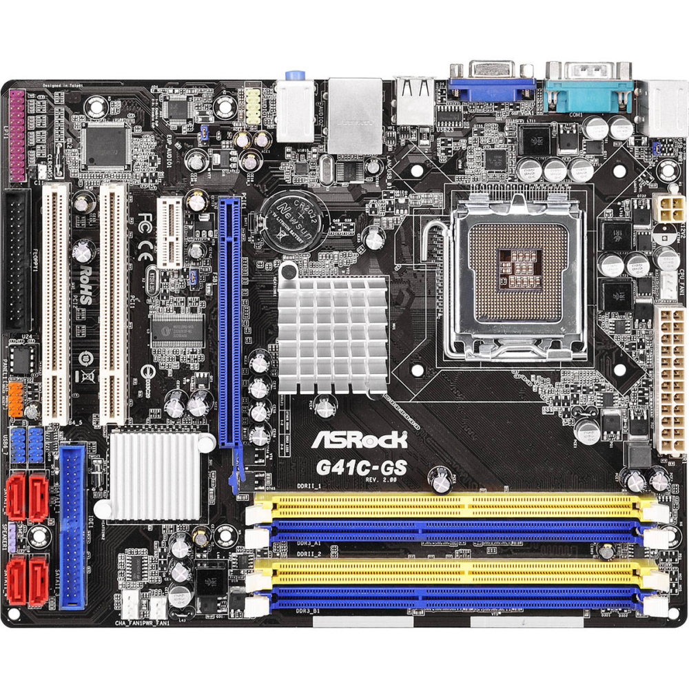 

Материнская плата ASROCK G41C-GS R2.0, s775 G41 G41C-GS R2.0