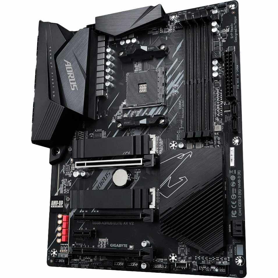 Материнская плата GIGABYTE B550 AORUS ELITE AX V2 Сокет AMD AM4