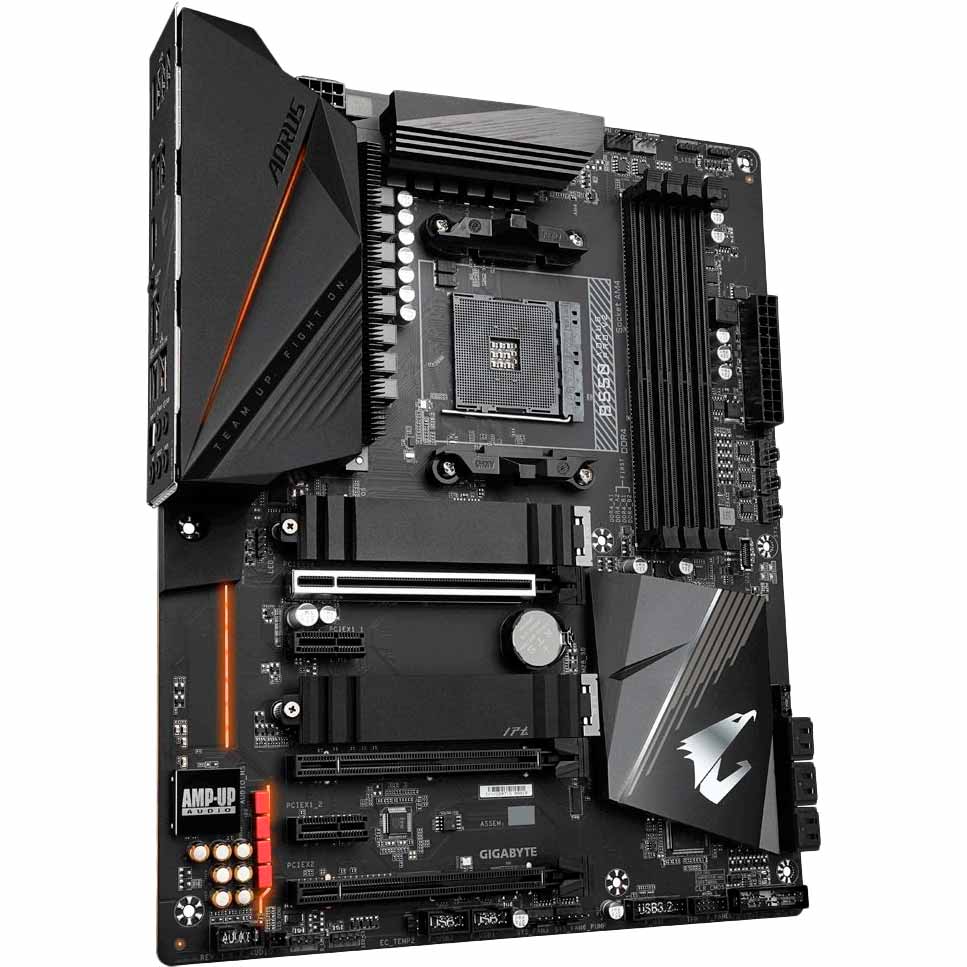 Материнская плата GIGABYTE B550 AORUS PRO V2 Назначение для настольного компьютера