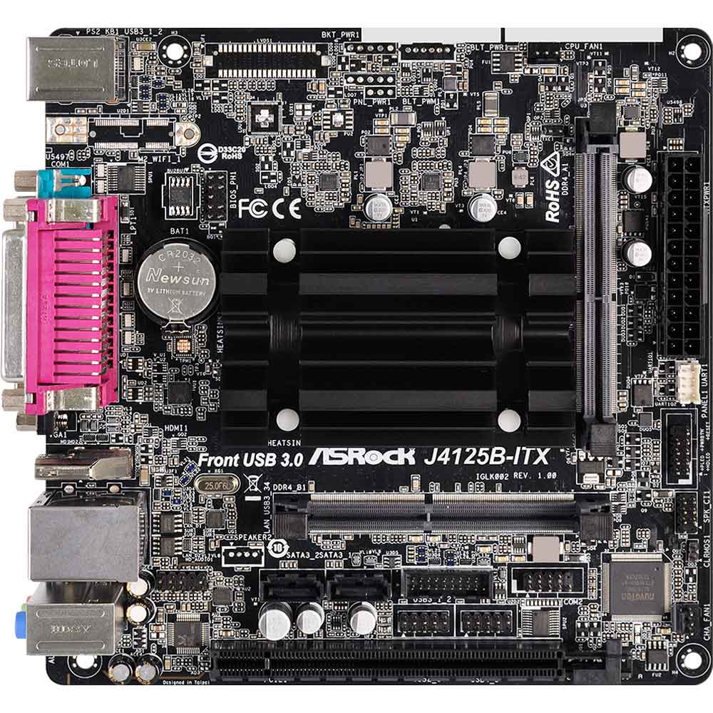 Материнська плата ASRock J4125B-ITX