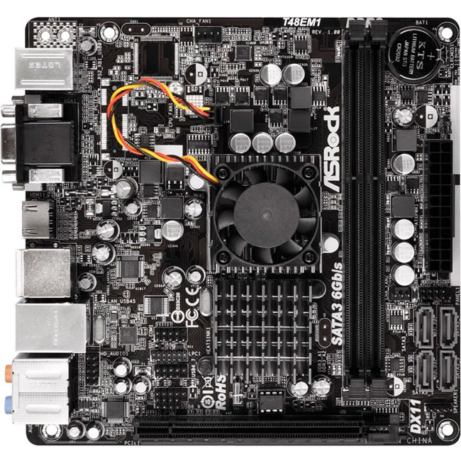 

Материнская плата ASROCK T48EM1 CPU AMD Dual-Core APU T48E, T48EM1 CPU AMD Dual-Core APU T48E