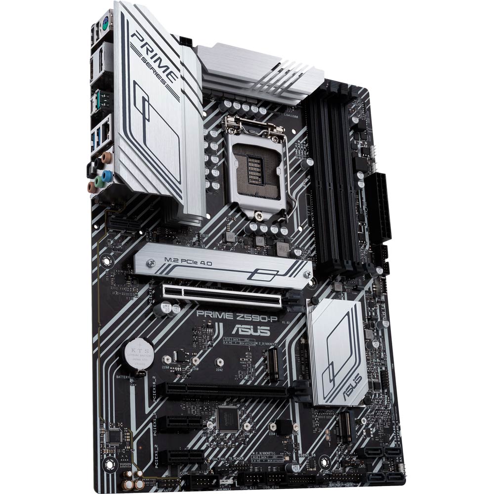 Материнская плата ASUS PRIME Z590-P Частота работы памяти 5133, 5000, 4800, 4700, 4600, 4500, 4400, 4266, 4133, 4000, 3866, 3733, 3600, 3466, 3400, 3333, 3200, 3000, 2933, 2800, 2666, 2400, 2133