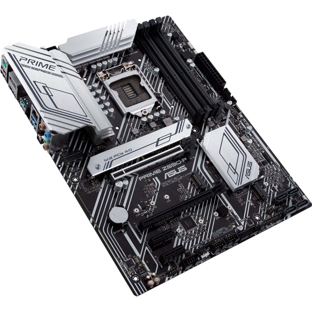 Материнская плата ASUS PRIME Z590-P Поддерживаемые процессоры Intel Rocket Lake-S, Intel Comet Lake-S