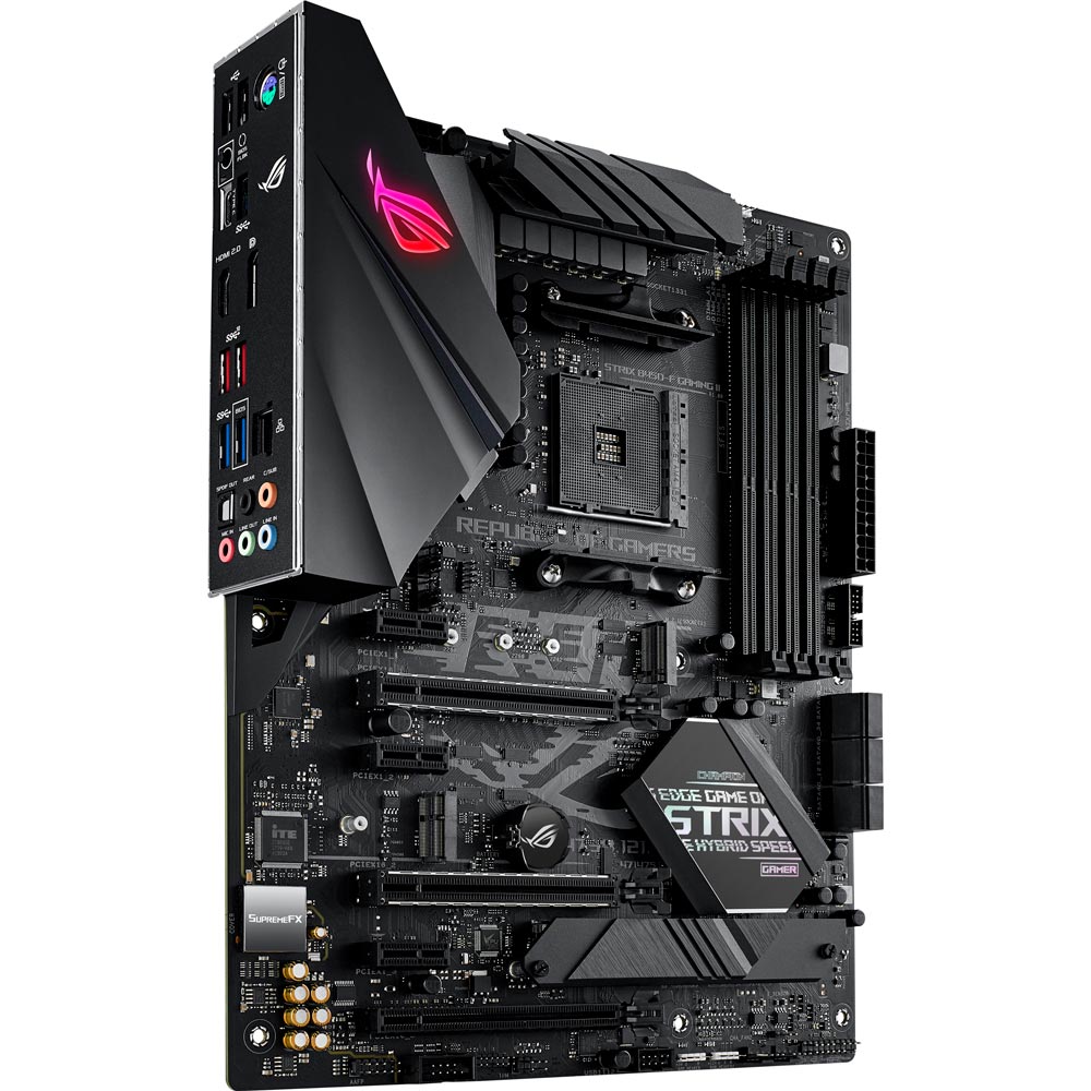 Материнская плата ASUS STRIX B450-F GAMING II Назначение для настольного компьютера