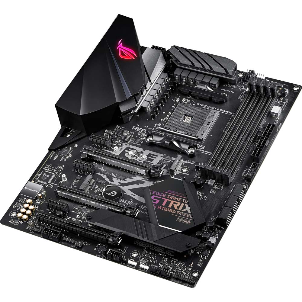 Фото Материнская плата ASUS STRIX B450-F GAMING II