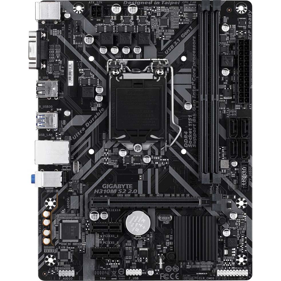 

Материнская плата GIGABYTE H310M S2, H310M S2