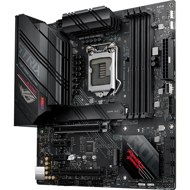 Внешний вид Материнская плата ASUS STRIX B560-G GAMING WIFI