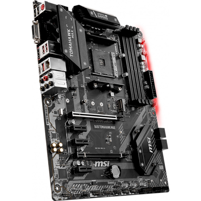 Материнская плата MSI B450 TOMAHAWK MAX sAM4 (B450 TOMAHAWK MAX) Частота работы памяти 2667, 2800, 2933, 3000, 3066, 3200, 3466, 3600, 3733, 3866, 4000, 4133