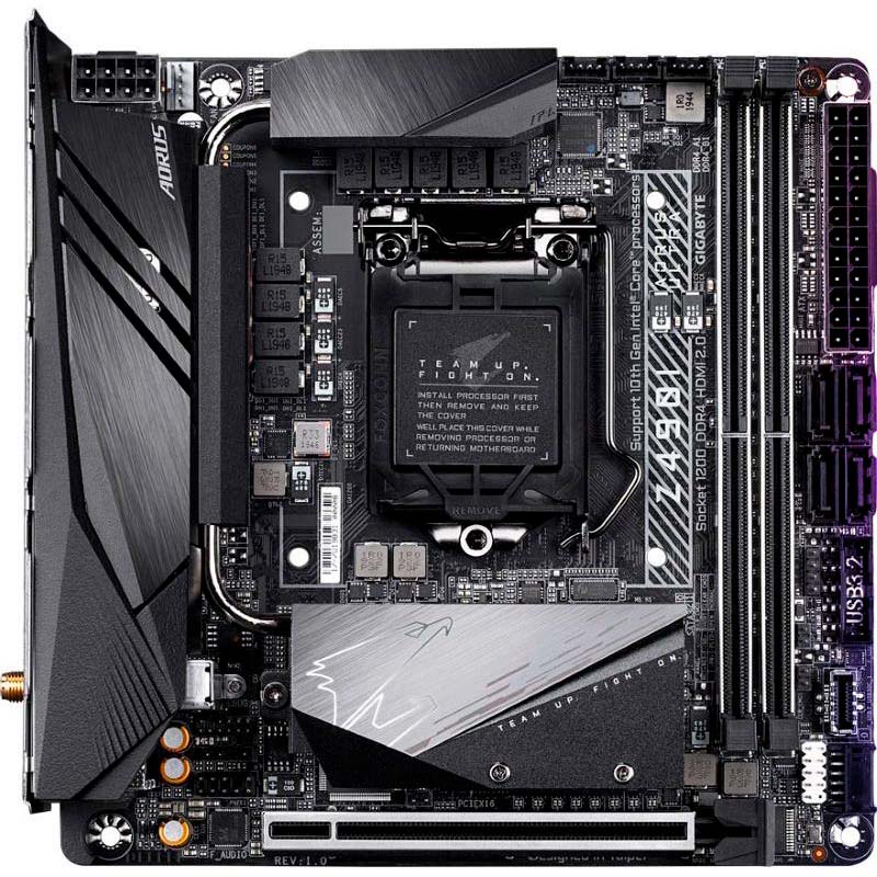 

Материнская плата GIGABYTE Z490I AORUS ULTRA, Z490I AORUS ULTRA