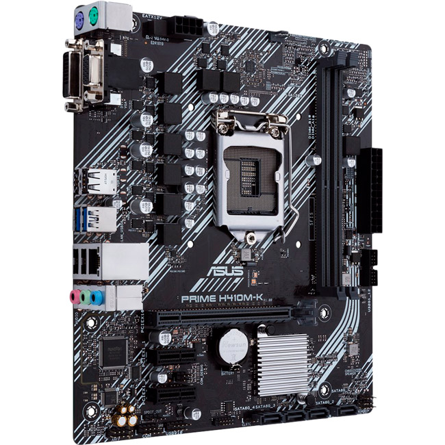 Материнская плата ASUS Prime H410M-K Назначение для настольного компьютера