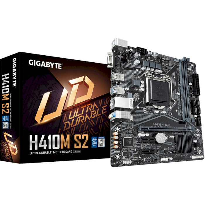 

Материнская плата GIGABYTE H410M S2 s1200 (H410M S2), H410M S2 s1200 (H410M S2)