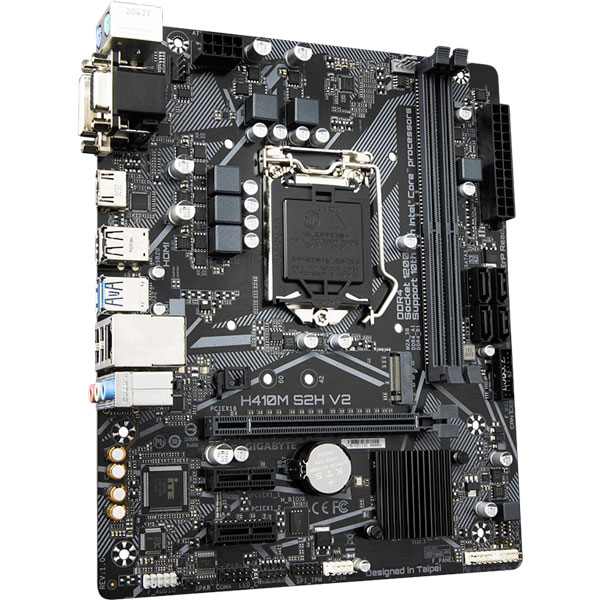 Материнская плата GIGABYTE H410M S2H V2 Сокет Intel 1200